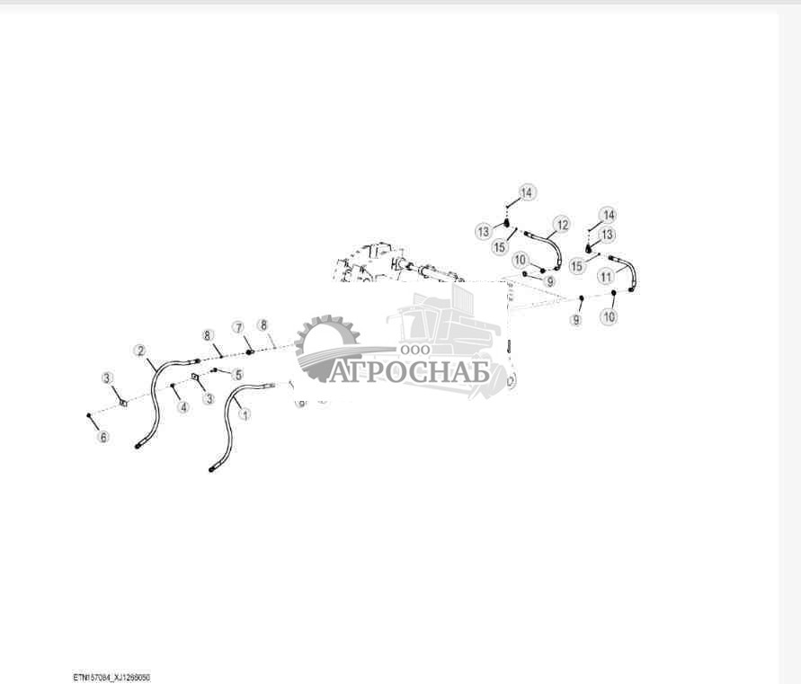 Hi-Vis Boom To Coupler Pin,Tool Carrier Linkage 